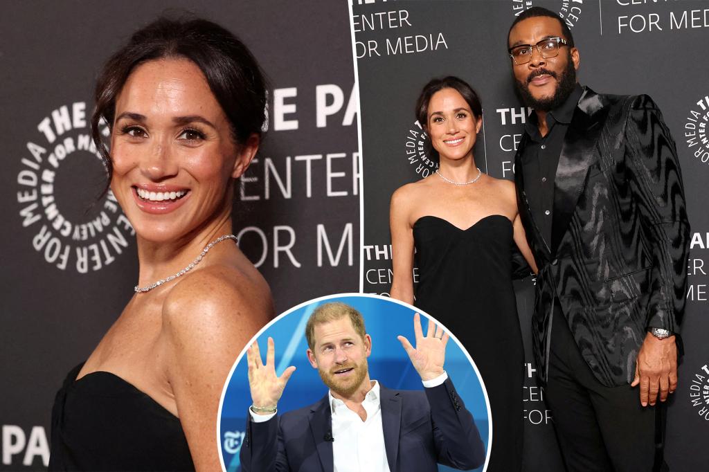 Meghan Markle hits red carpet at star-studded gala — as Prince Harry breaks silence on divorce rumors