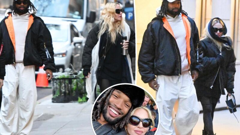 Madonna, 66, spotted with rumored boyfriend Akeem Morris, 28, months after sparking romance speculation