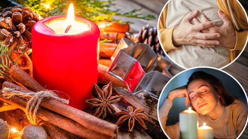 How scented Christmas candles can up risk of heart disease, lung cancer