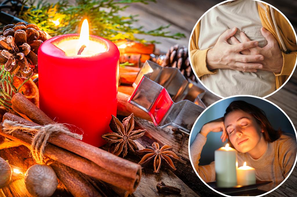 How scented Christmas candles can up risk of heart disease, lung cancer