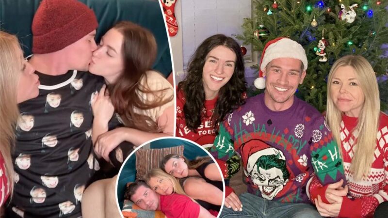 Throuple claims Christmas visits with in-laws can be awkward