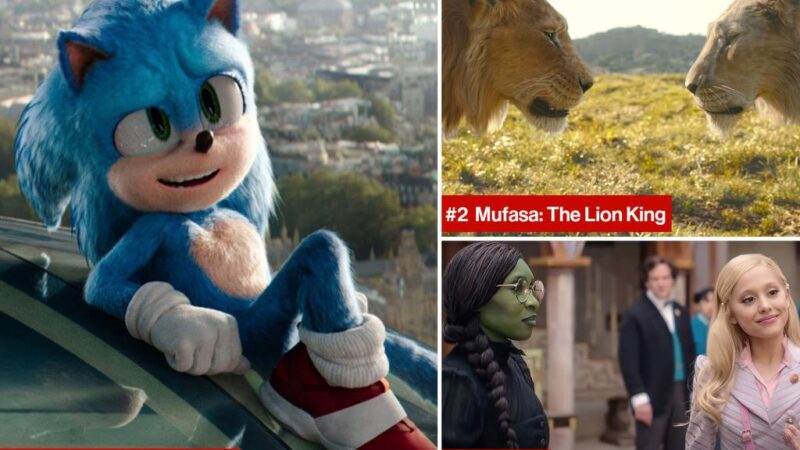 ‘Sonic the Hedgehog 3’ No. 1 at box office on opening day