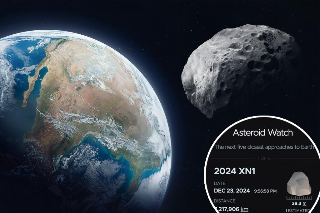 Christmas Eve asteroid to make ‘close approach’ to Earth