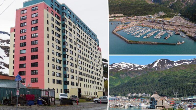 Inside Whittier, Alaska — the city where everyone lives in one building