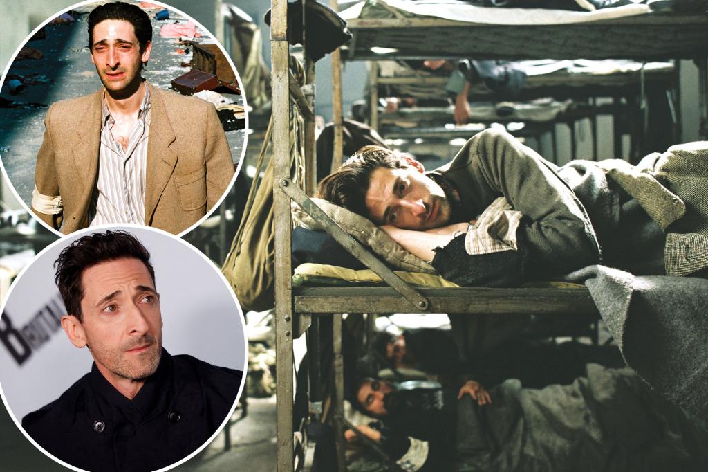 Adrien Brody got PTSD after starvation diet for ‘The Pianist’