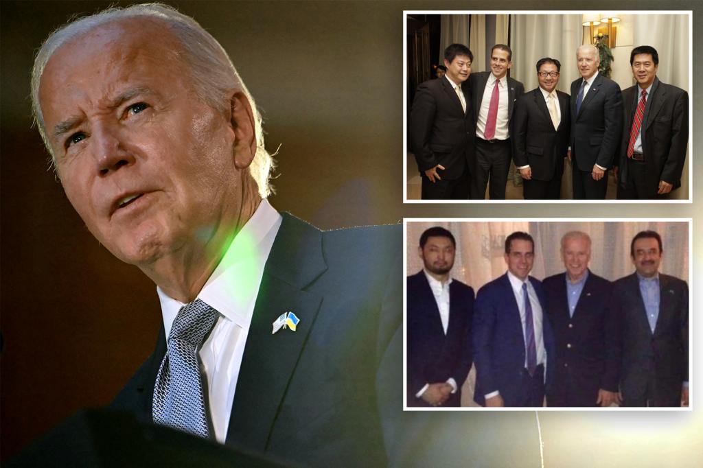 All the times Biden denied meeting with Hunter’s biz associates — as more photos emerge and expose president