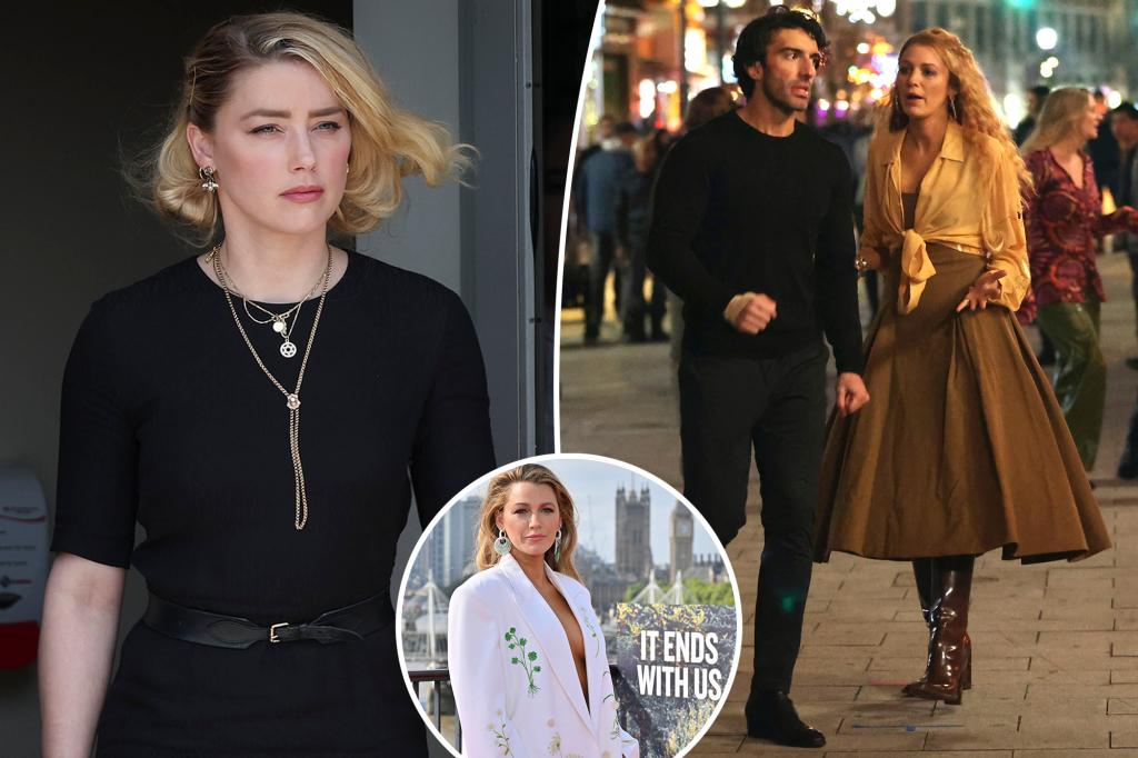 Amber Heard reacts to Blake Lively’s lawsuit against Justin Baldoni