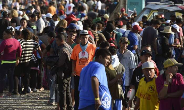 Antes da posse de Donald Trump, caravana com 1.500 migrantes deixa o sul do México rumo aos EUA