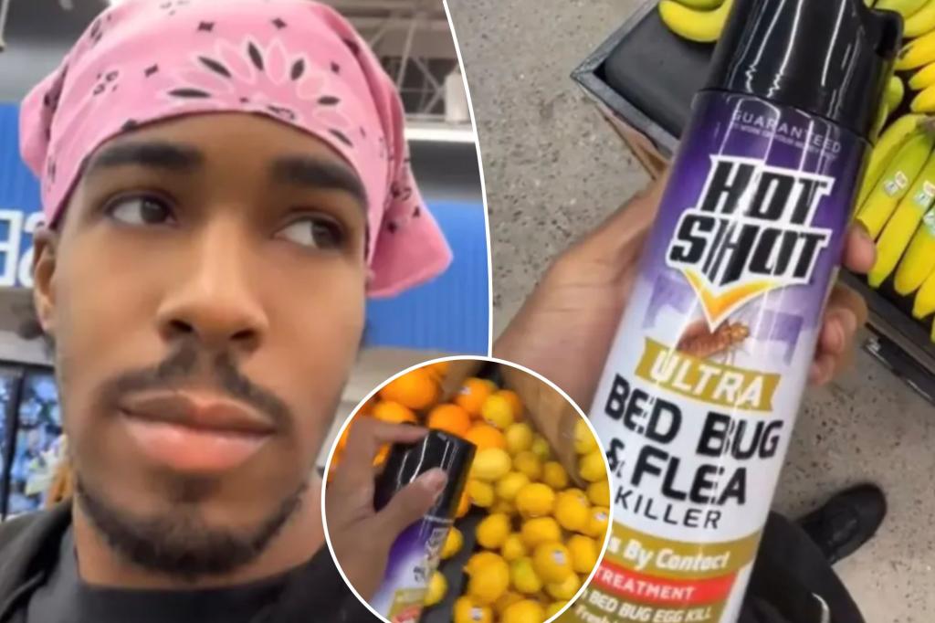 Arizona man Charles Smith arrested for spraying bug killer pesticide on food inside Walmart