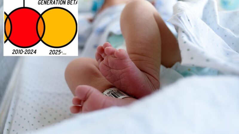 Babies born in 2025 will be part of Generation Beta