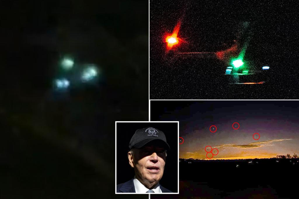 Biden insists drones pose ‘no sense of danger’ in first comments on mysterious sightings