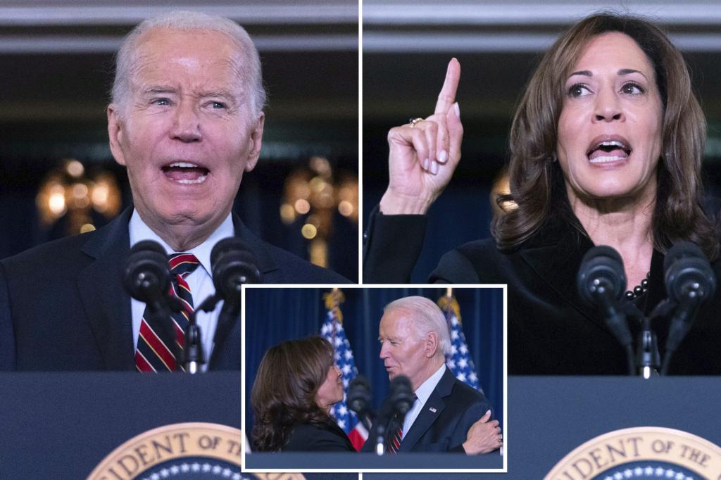 Biden predicts Harris will remain central figure in party’s future despite her blowout election loss