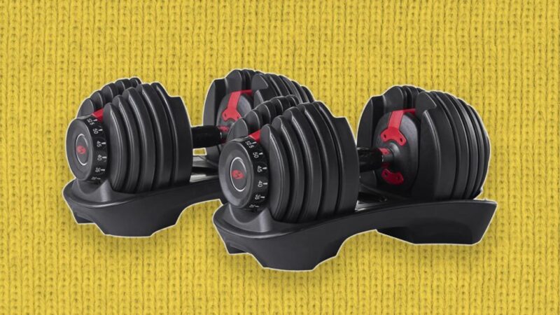 Bowflex Adjustable Dumbbells are $150 off on Amazon