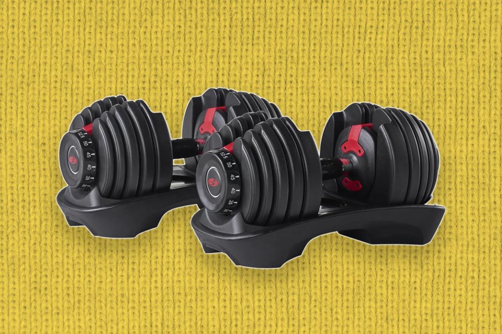 Bowflex Adjustable Dumbbells are $150 off on Amazon