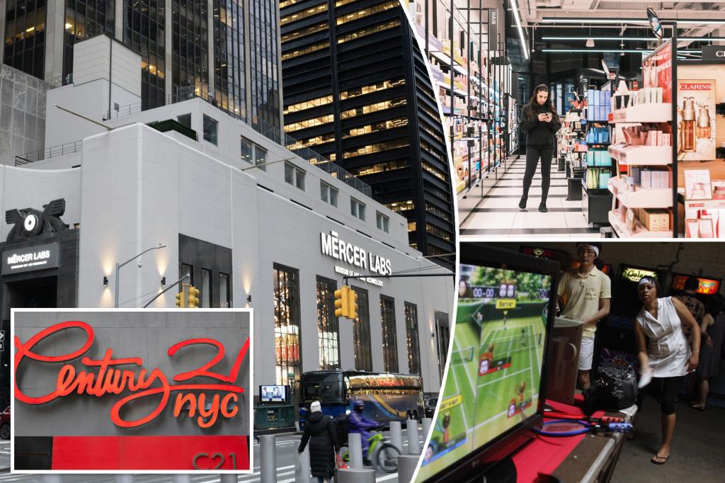 Century 21 owner signs Sephora, Barcade to vital Broadway block