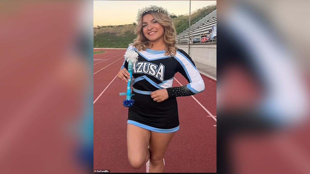 Cheerleader stabbed to death by ex-boyfriend days before Christmas, family claims