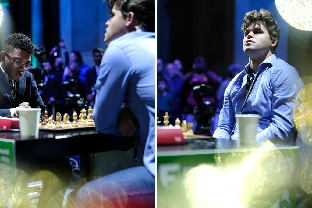 Chess champ Magnus Carlsen quits NYC tournie over jeans