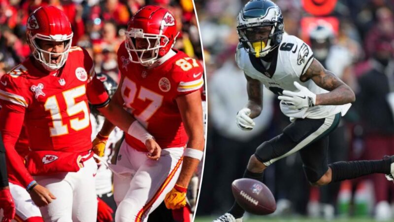 Chiefs are undeniable as Eagles tumble