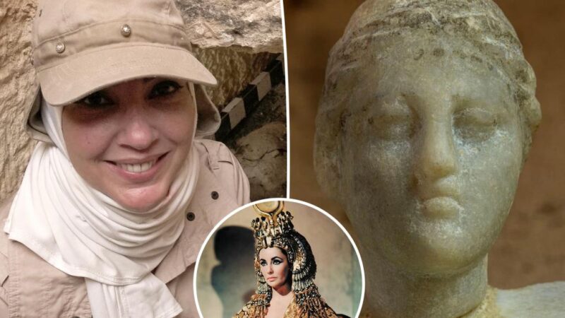 Statue discovered at Cleopatra’s alleged tomb reveals her true face, scientist claims