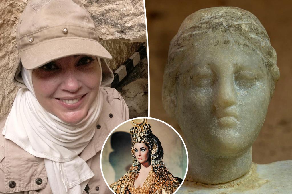 Statue discovered at Cleopatra’s alleged tomb reveals her true face, scientist claims