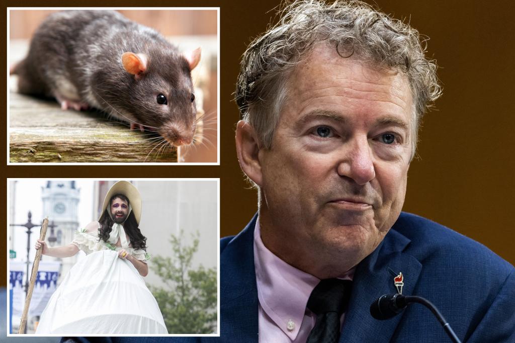 Cocaine for moody rats and climate-focused drag show-on-ice top Rand Paul’s annual ‘Festivus’ list of outrageous government waste