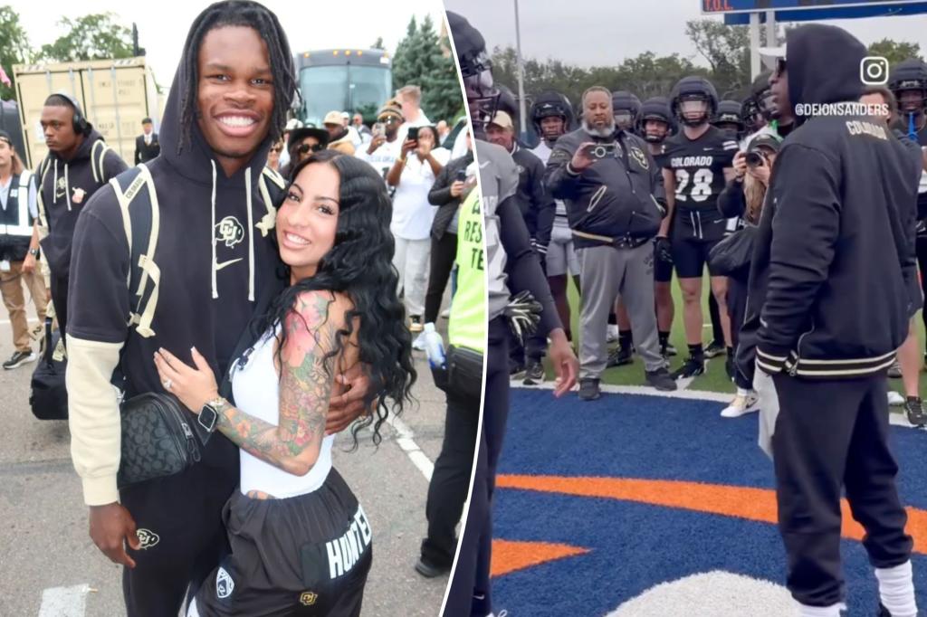 Deion Sanders’ message to Travis Hunter amid fiancée drama