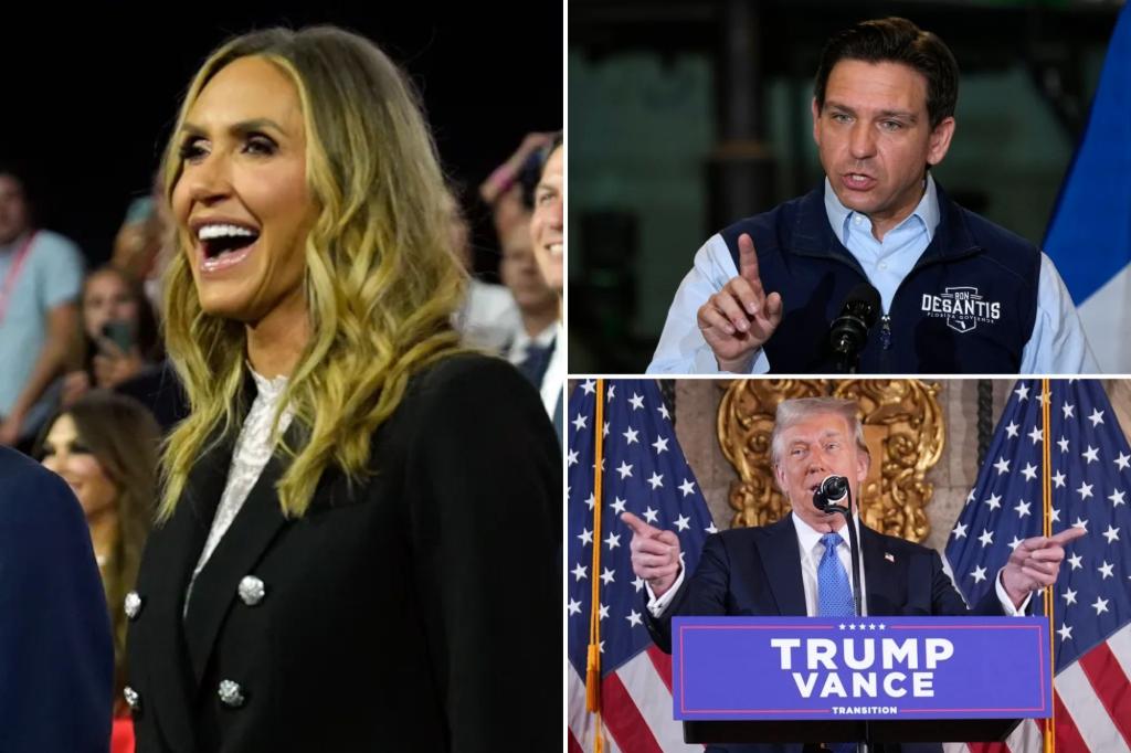 Donald Trump doesn’t expect Ron DeSantis to tap Lara Trump as Florida senator