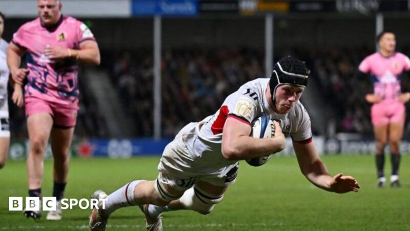 Exeter Chiefs 21-64 Toulouse: Defending champions score 10 tries in emphatic win