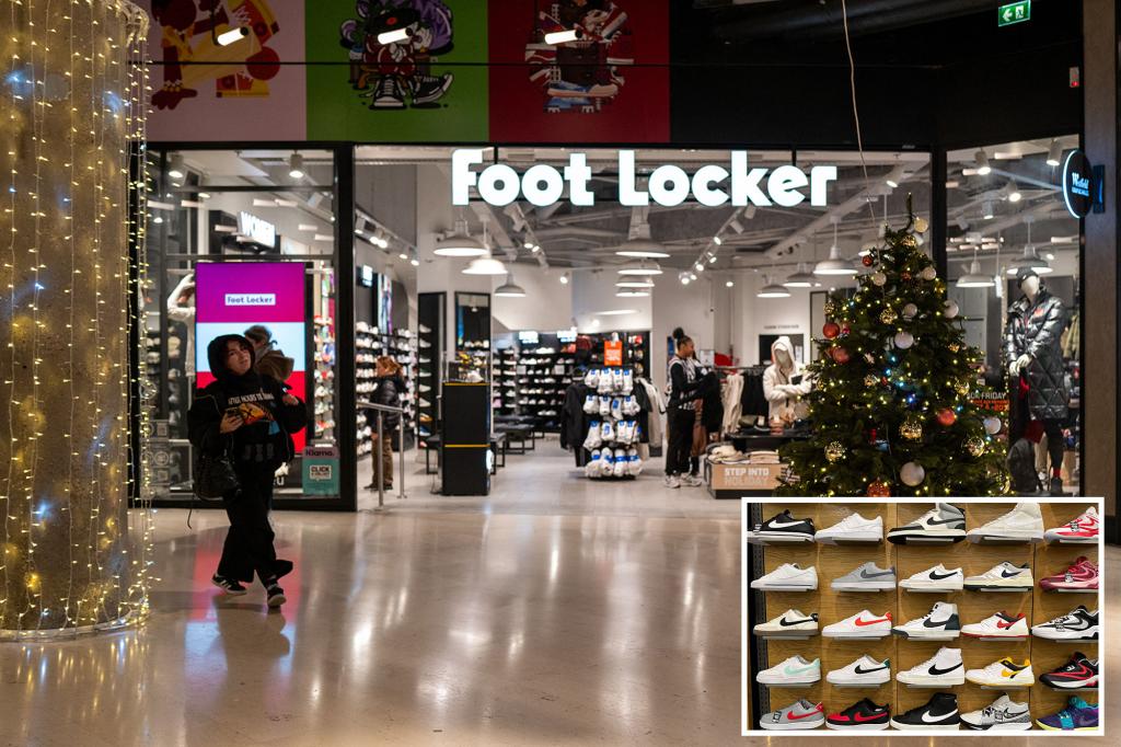 Foot Locker shares plunge 14% — especially for Nike products