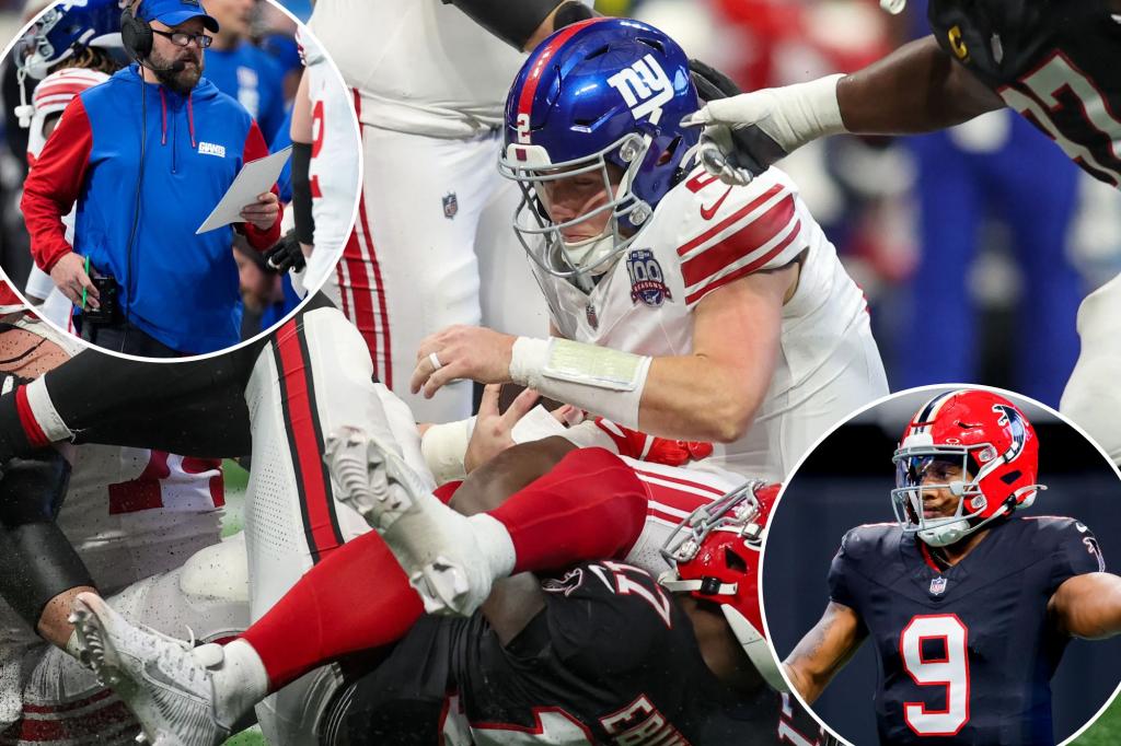 Giants set franchise record with 10th straight loss