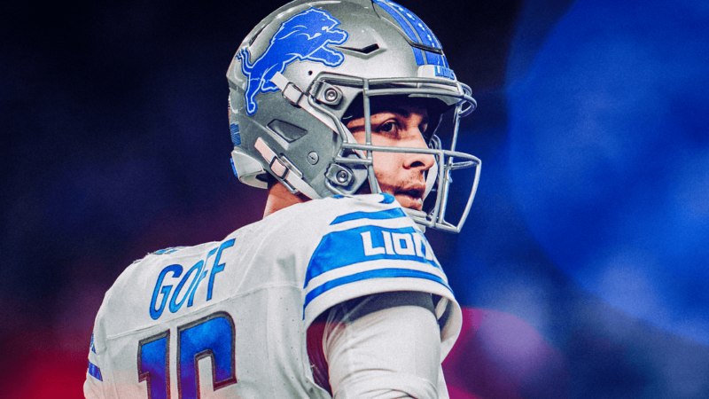 How Jared Goff hitting rock bottom became his and the Detroit Lions’ salvation