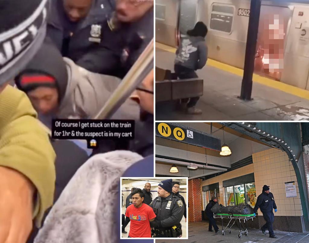 Illegal immigrant faces murder rap for allegedly burning woman to death on NYC subway as DA promises ‘most serious consequences’