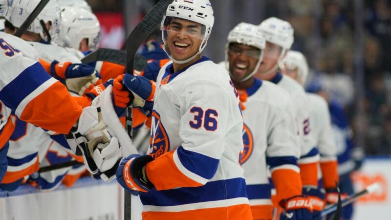 Isaiah George, 20, already making Islanders impact as rookie