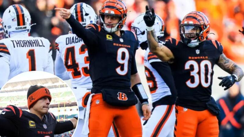 Joe Burrow reveals why he gifted Bengals linemen Katana swords: ‘They wanted guns’