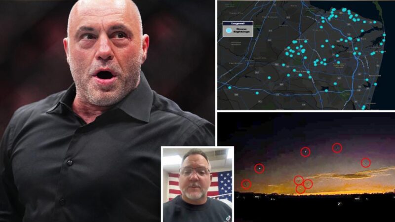 Joe Rogan says he’s ‘genuinely concerned’ about drone sightings