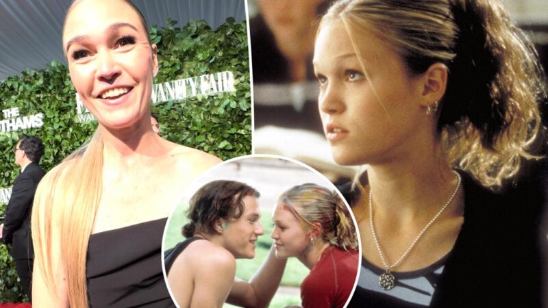 Julia Stiles shares the ‘bittersweet’ keepsake from ’10 Things I Hate About You’ she found