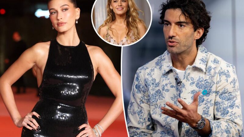 Justin Baldoni mentioned Hailey Bieber in plan against Blake Lively