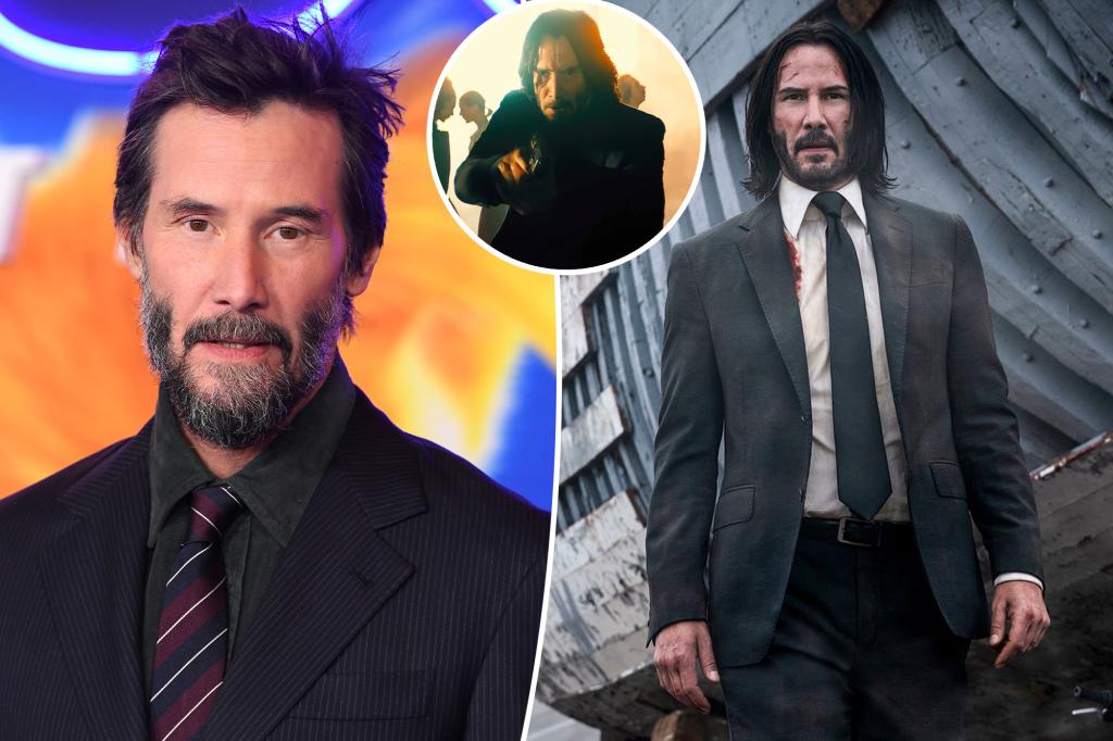 Keanu Reeves says his knees can’t handle ‘John Wick 5’