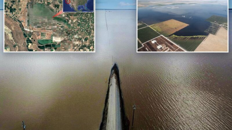 California ‘ghost lake’ starts to reemerge after 130 years, burying 94,000 acres of farmland