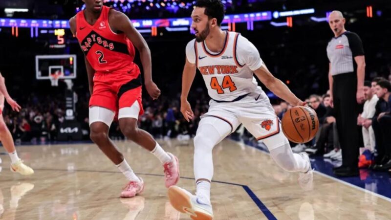 Landry Shamet finally gets Knicks minutes after preseason injury journey