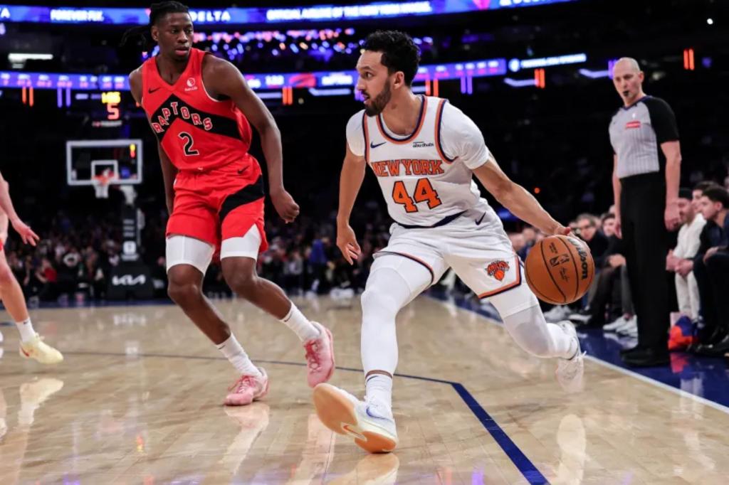 Landry Shamet finally gets Knicks minutes after preseason injury journey