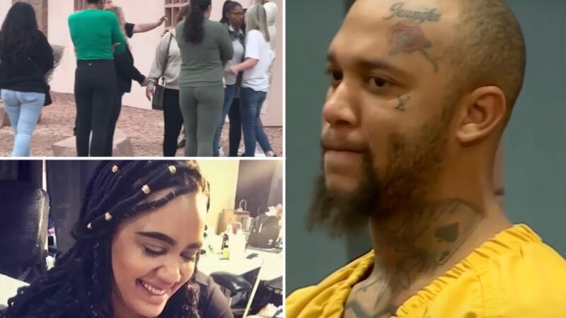 Las Vegas courthouse fight after Markeem Benson hearing for murder of Renise Wolfe