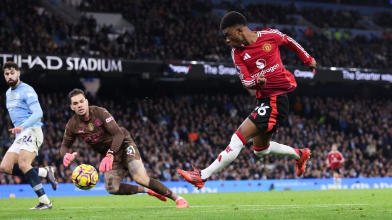 Man City 1 Man Utd 2 – Amad’s genius, Nunes’ errors and Amorim’s set-piece problem