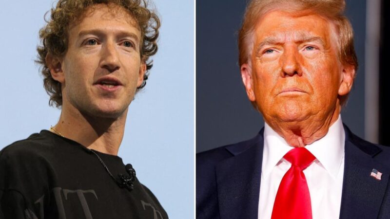 Mark Zuckerberg’s Meta donates $1M to Trump’s inaugural fund