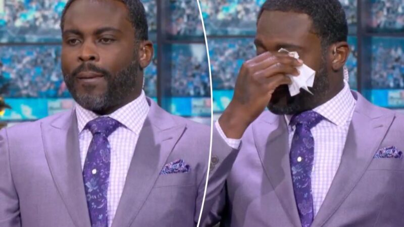 Michael Vick fights back tears when discussing Norfolk State job