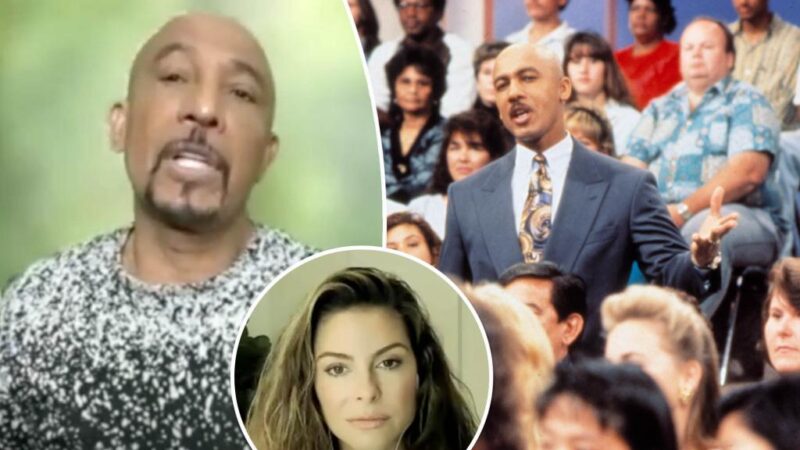 Montel Williams recalls using celebrity status to stockpile opioids