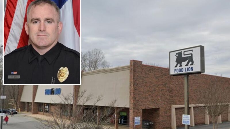 NC cop Michael Horan fatally shot after responding to report of man with gun at Food Lion