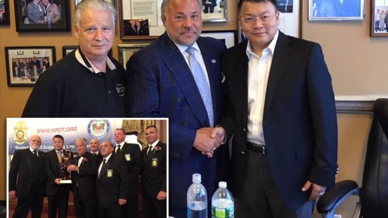 NJ cop charity accused of aiding Chinese Communist Party