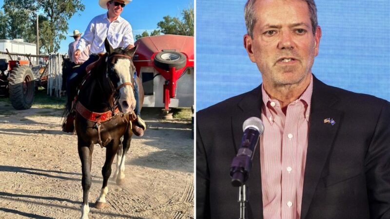 Nebraska Governor Jim Pillen hospitalized after he is bucked off a horse