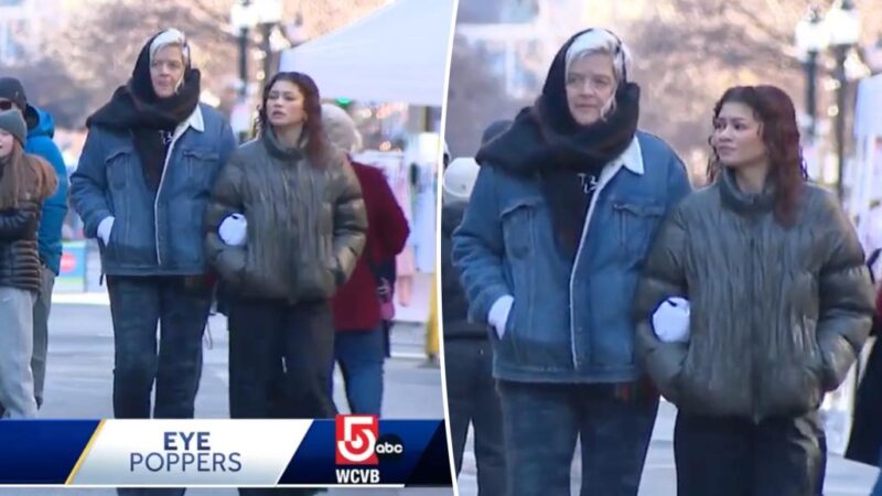 News station trolled for ‘not clocking’ Zendaya, mom on Boston stroll